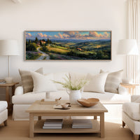 Sunlit Hills of Tuscany
