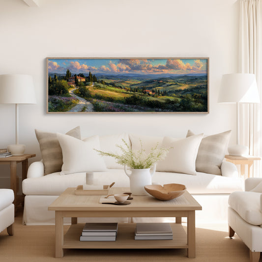 Sunlit Hills of Tuscany