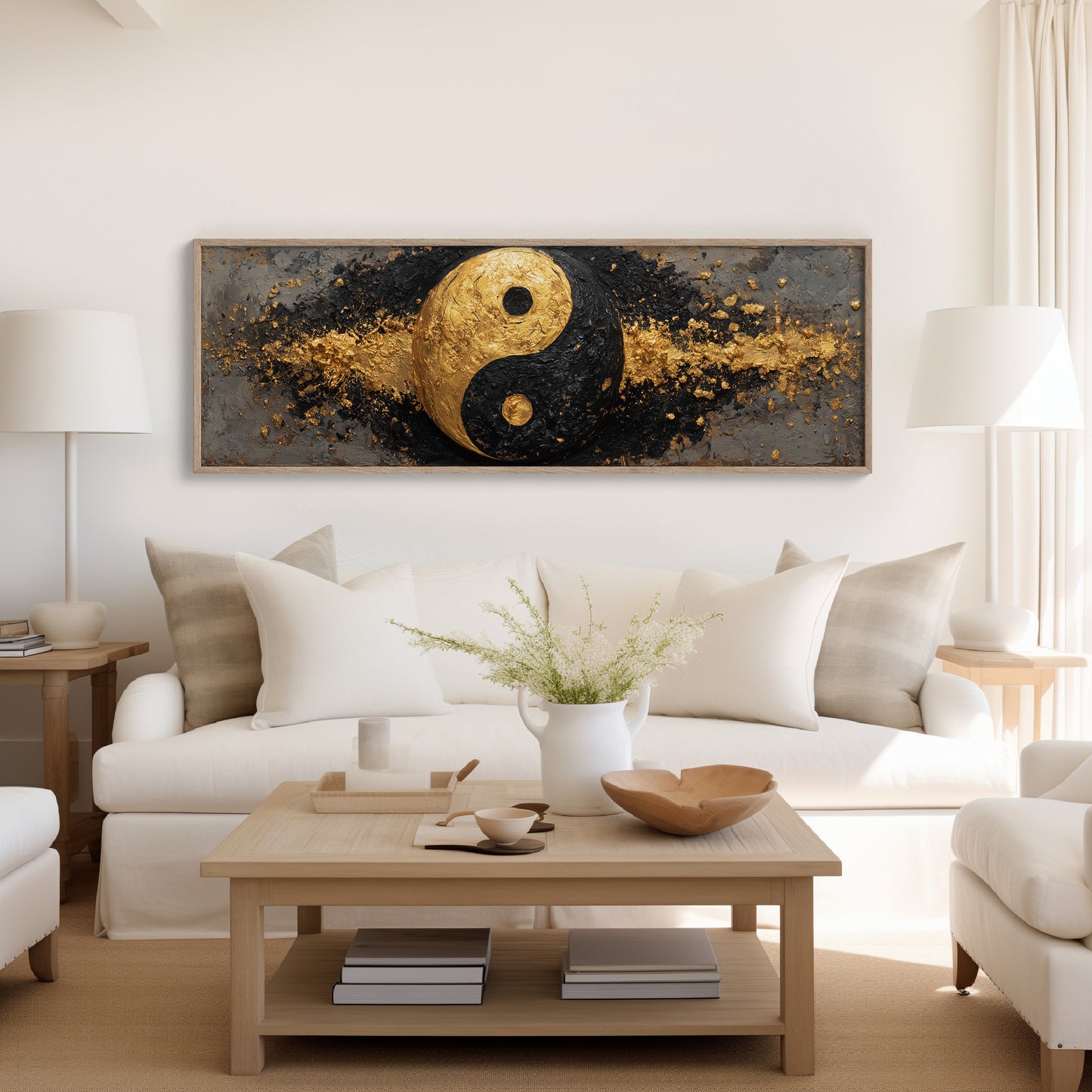 Golden Yin Yang Balance