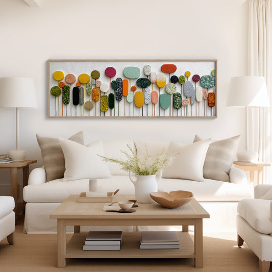 Colorful Modern Abstract Garden