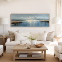 Coastal Marsh Birds Landscape Wall Art