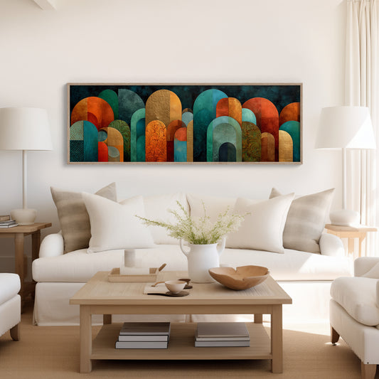 Art Deco Arches In Jewel Tones