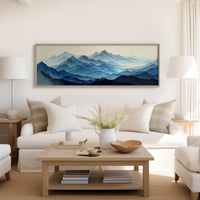 Layers Of Blue Mountain Horizons