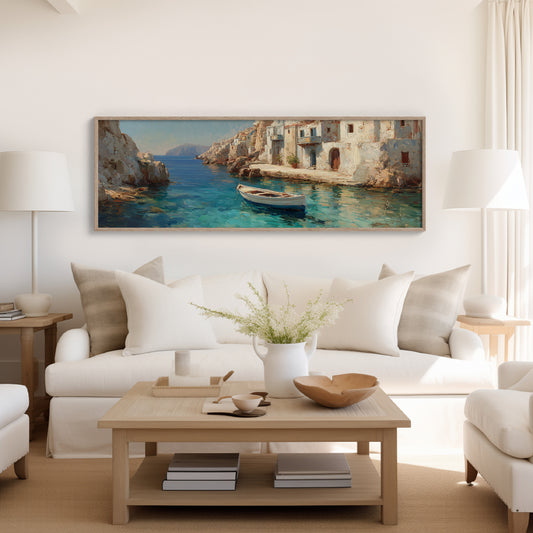 Quiet Boat in a Coastal Cove