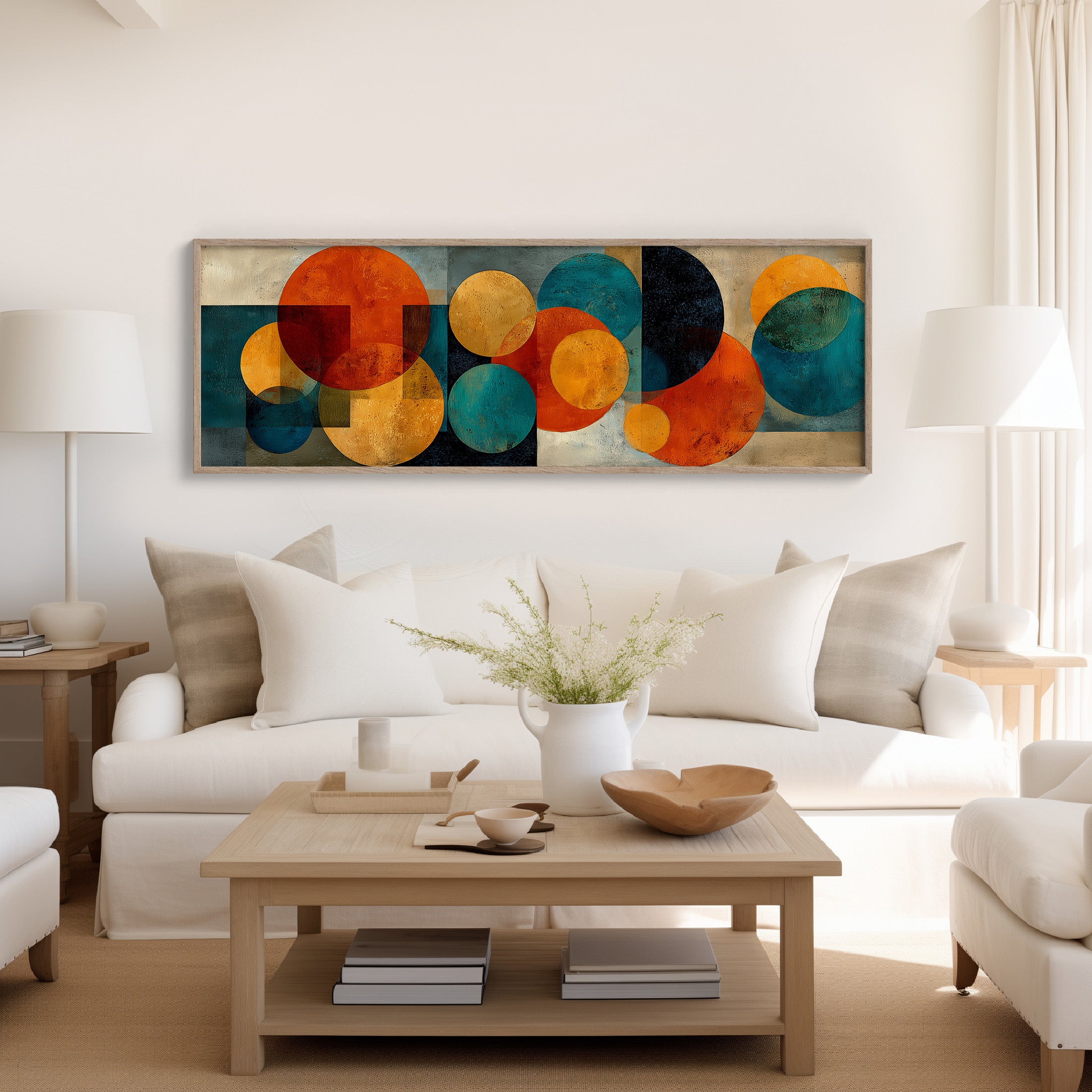 Circles In Bold Modern Harmony