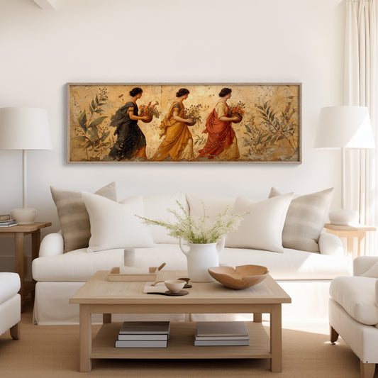 Maidens Bearing Flowers Through Time