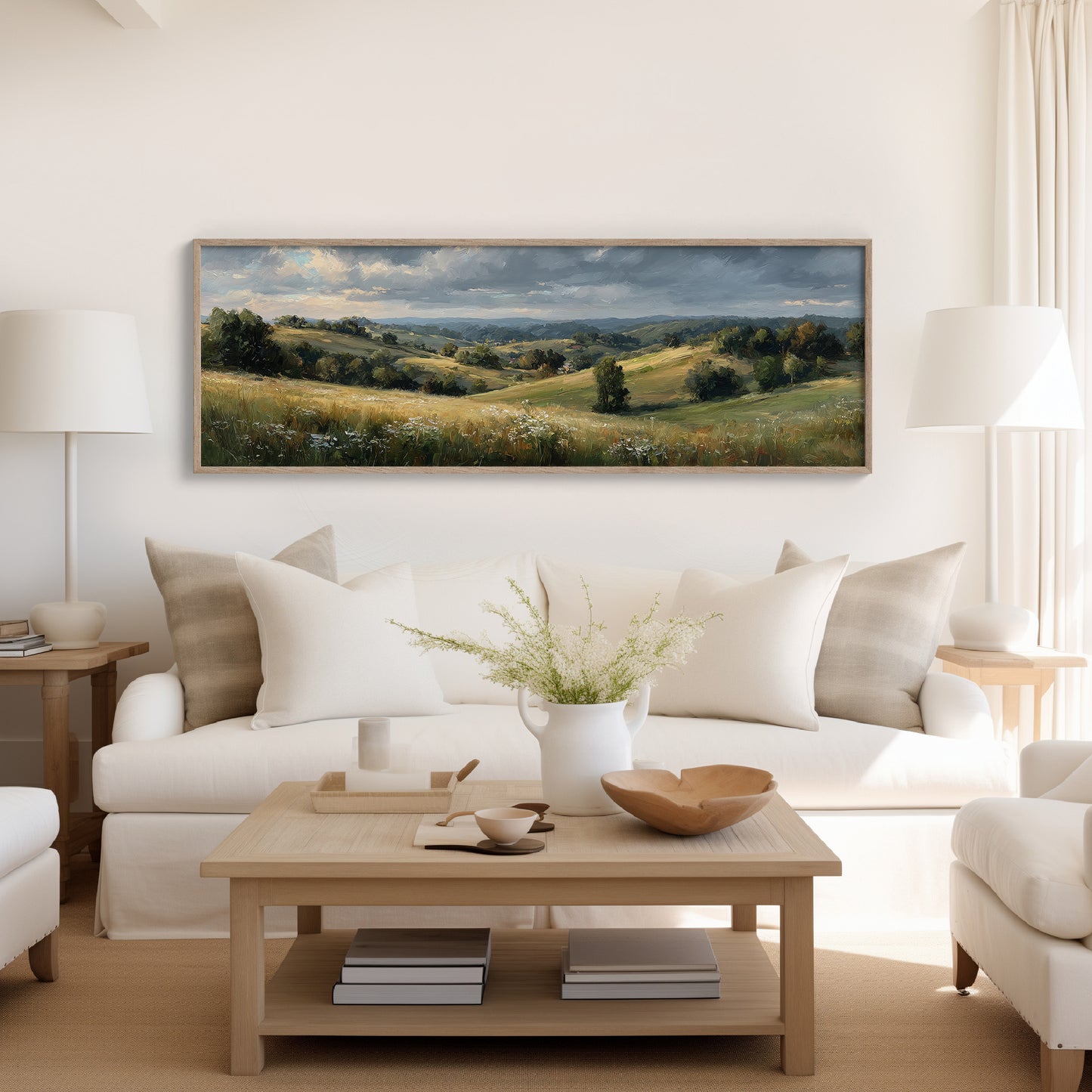 Golden Fields Beyond The Hills