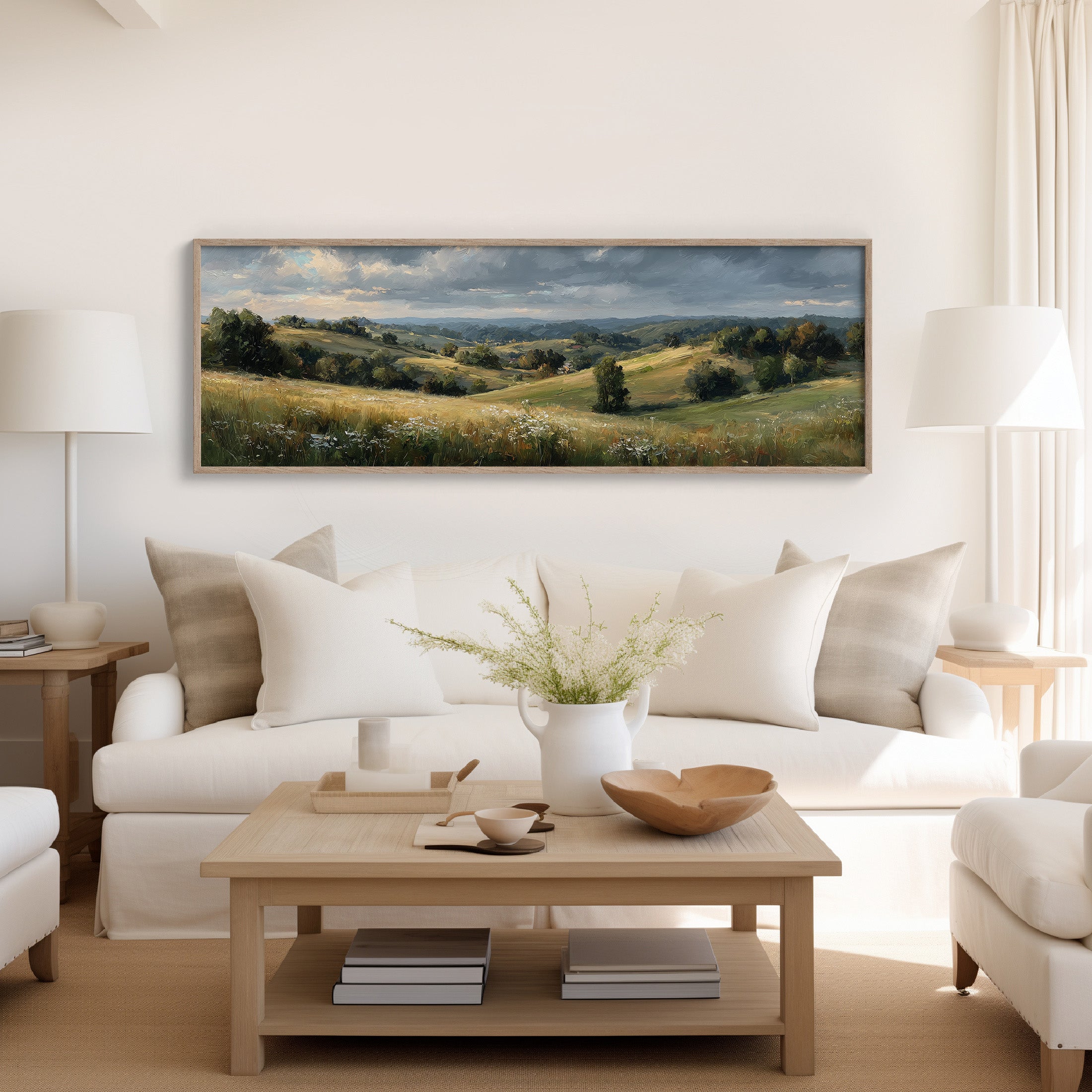 Golden Fields Beyond The Hills