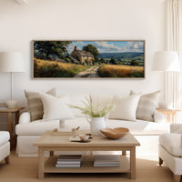 The Cottage Beyond The Wheat