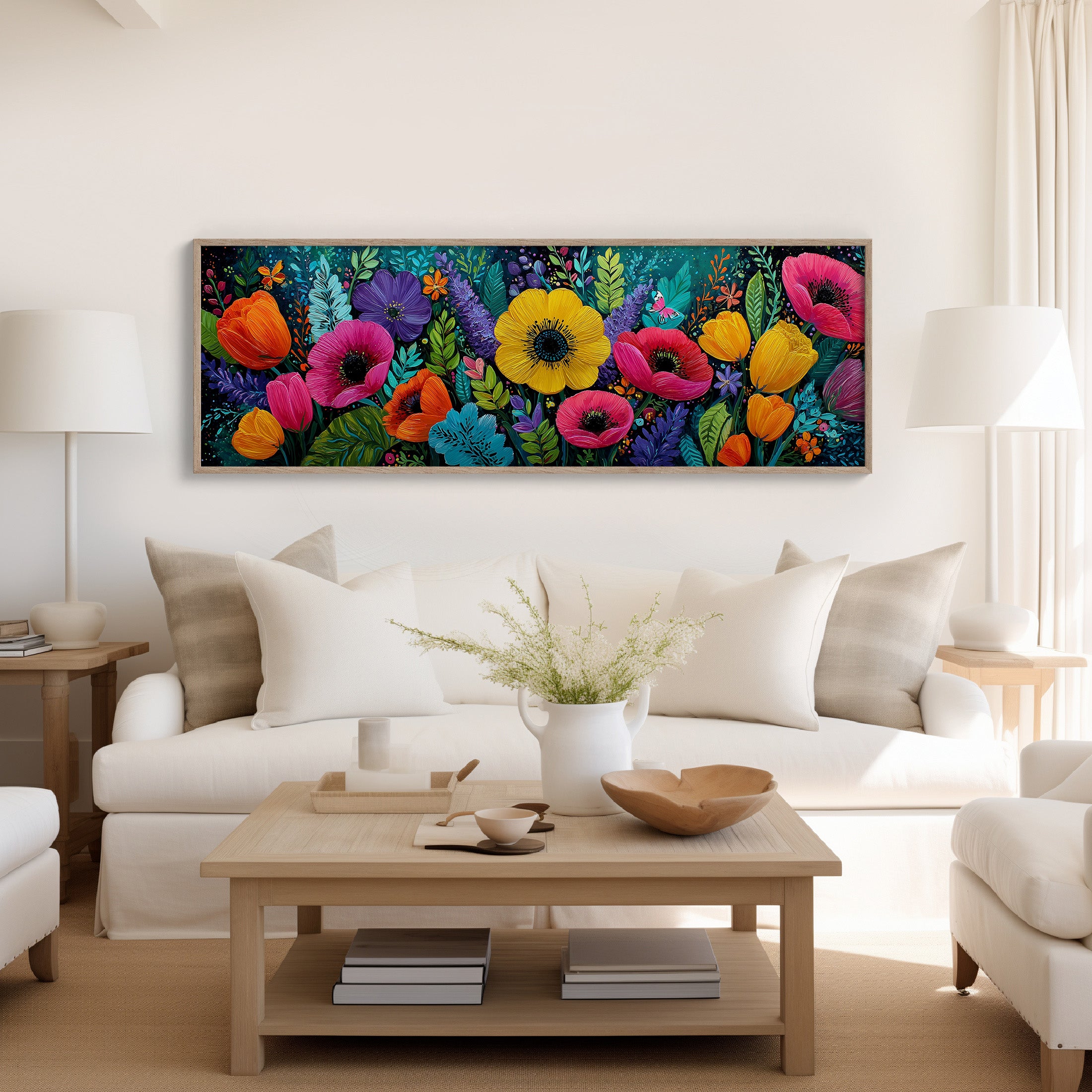 Midnight Garden In Bloom