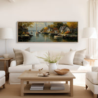Autumn Harbor In Quiet Light
