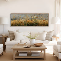 Wildflowers In The Golden Field
