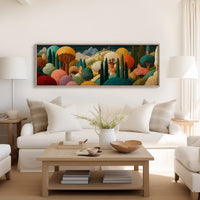 Whimsical Forest Of Painted Hills