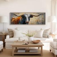 Majestic Longhorn Portrait