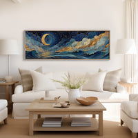 Celestial Moonlit Waves