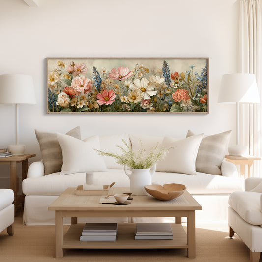 Soft Meadow Bloom Garden