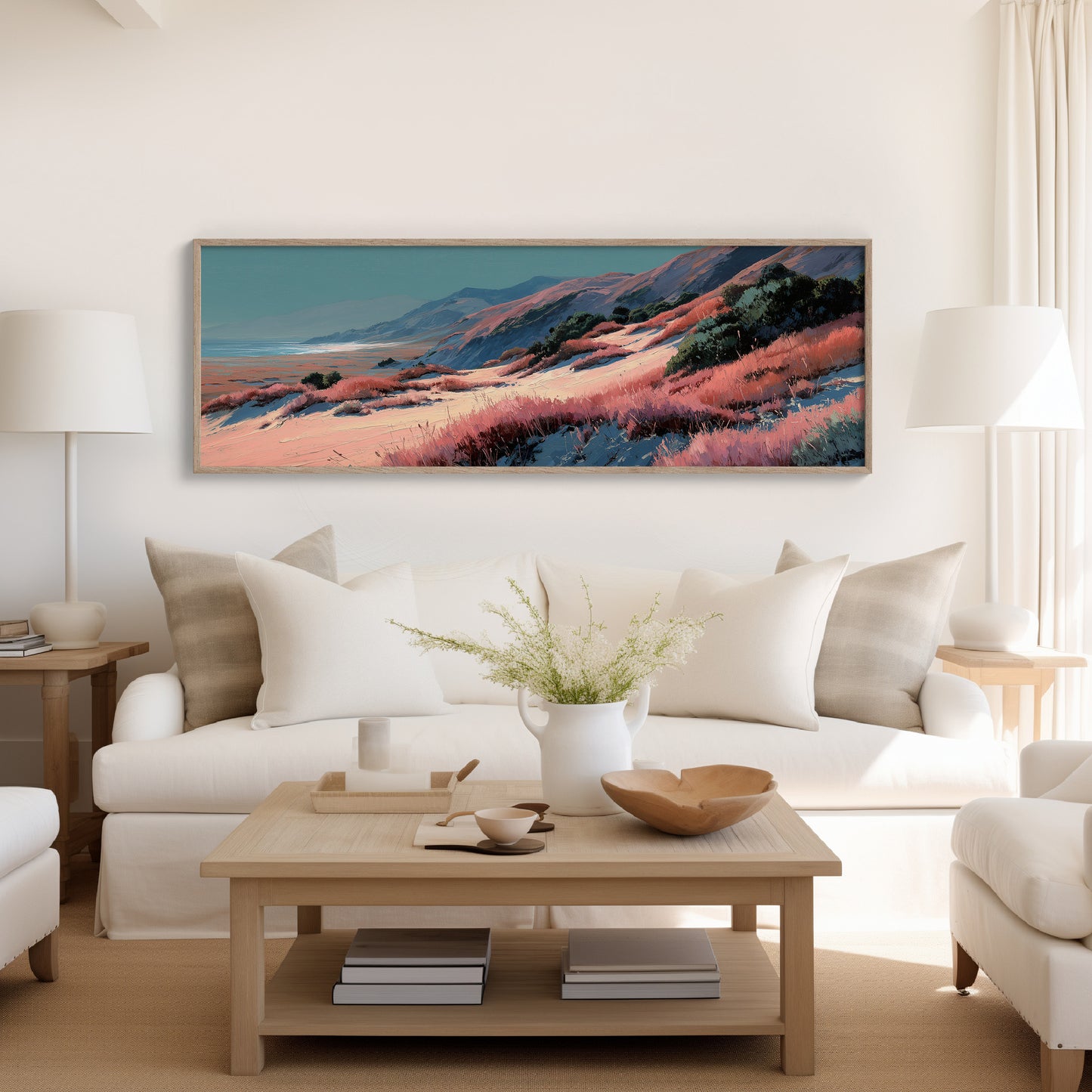 Blush Winds Along the Coast