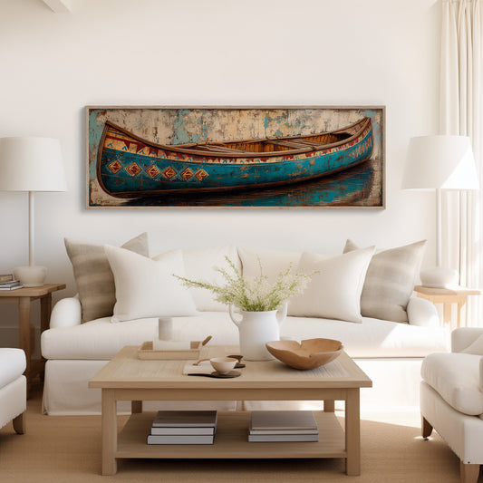 Canoe of Painted Echoes