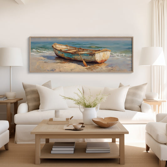 Boat Resting on Quiet Shores