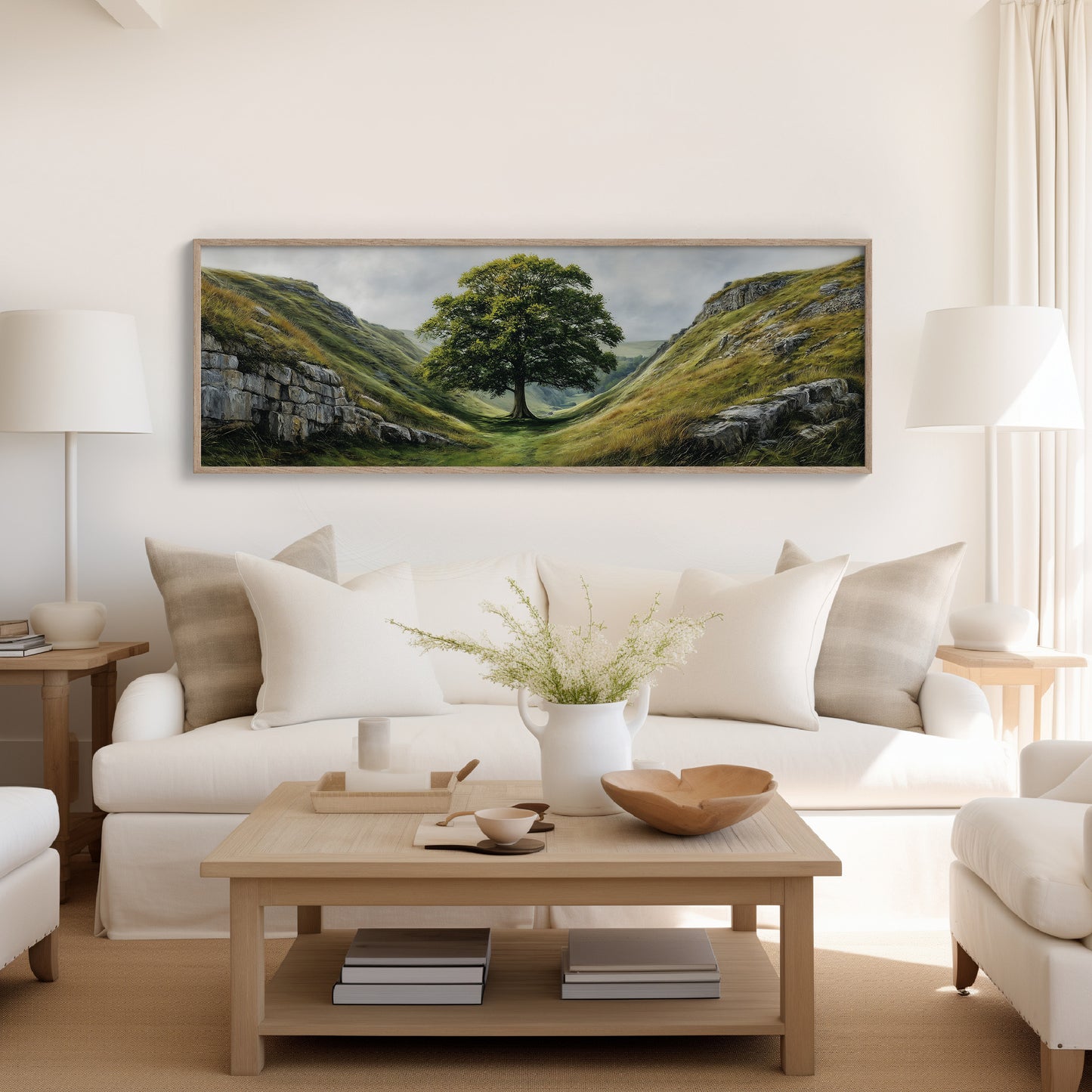Lone Tree in the Green Valley