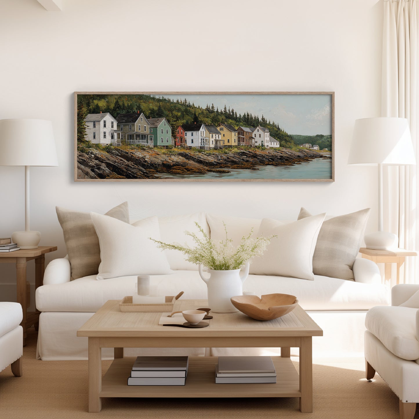 Cliffside Homes by the Quiet Bay