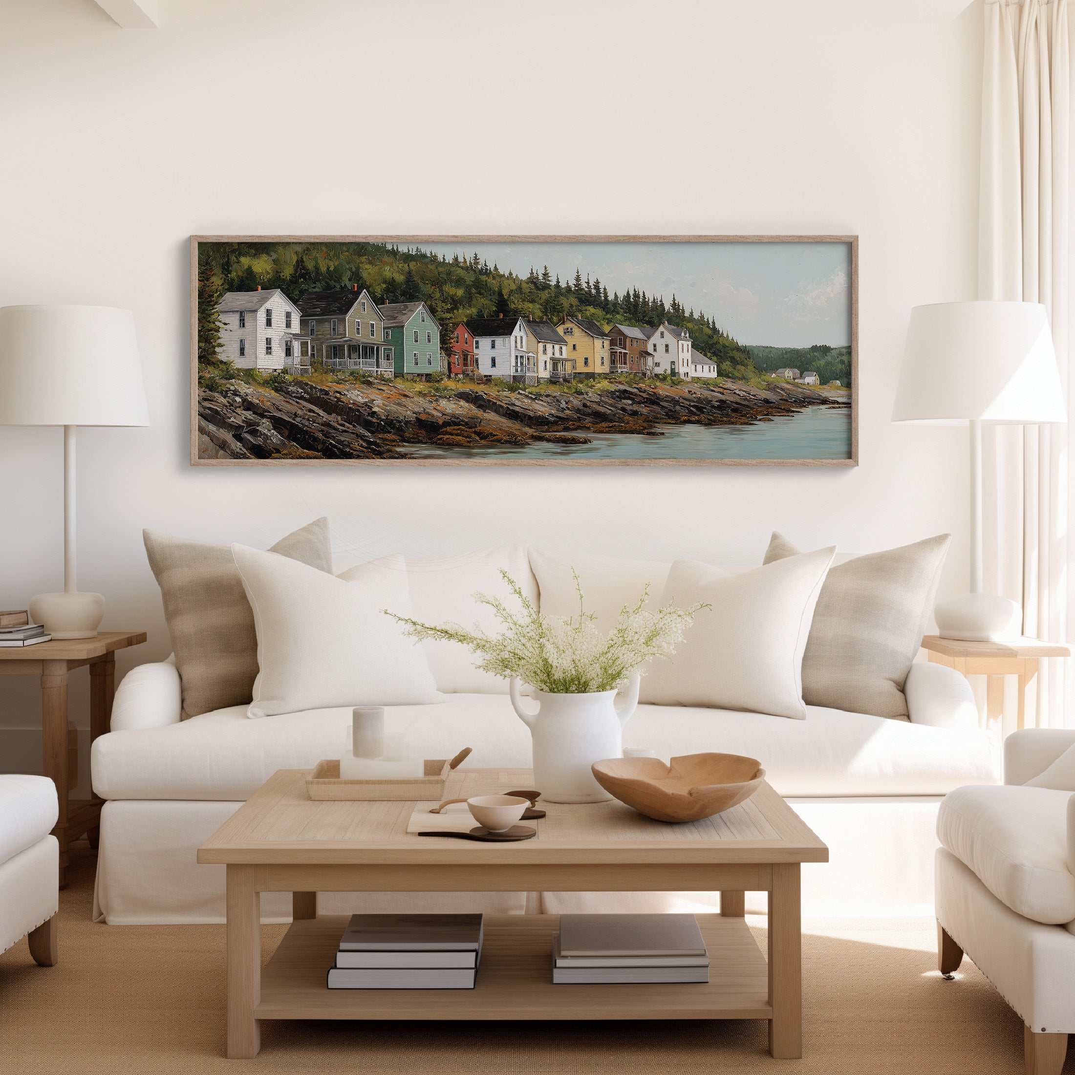 Cliffside Homes by the Quiet Bay