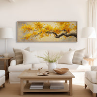 Golden Branch in Autumn Light