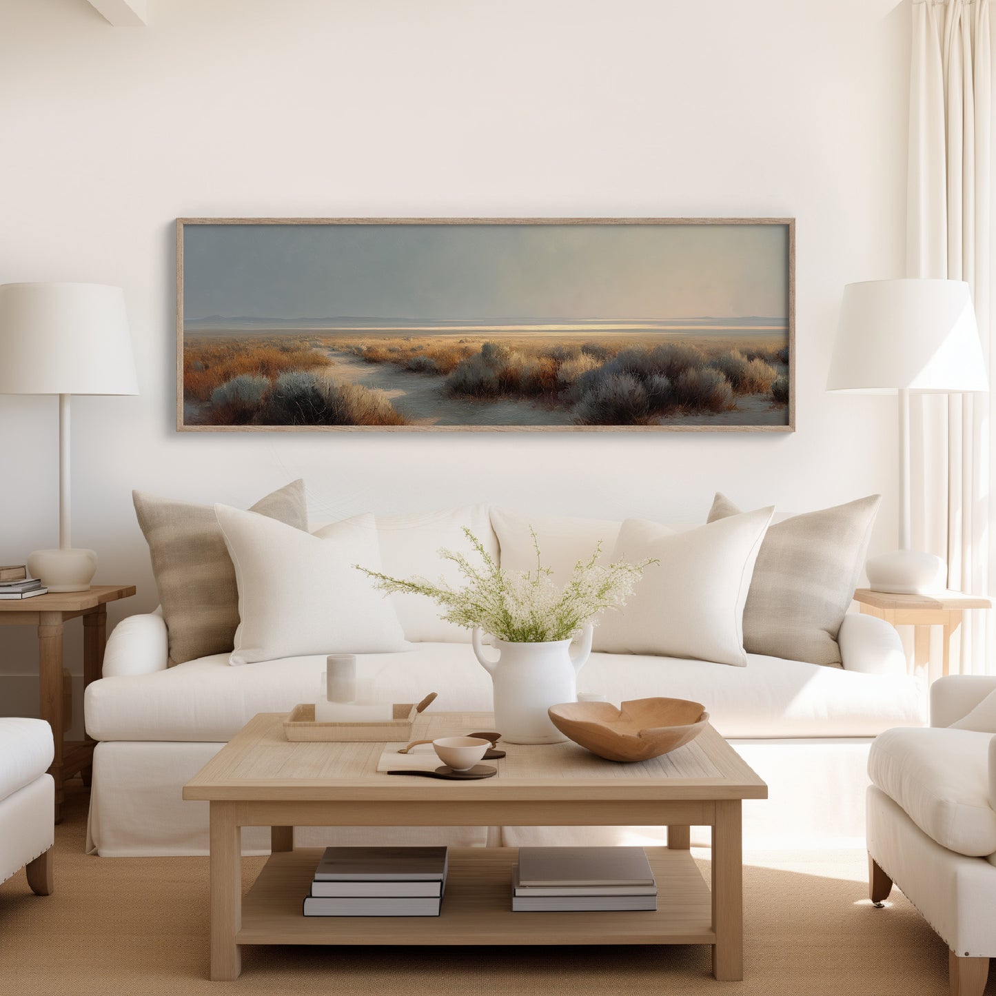 Soft Light Over the Desert Flats