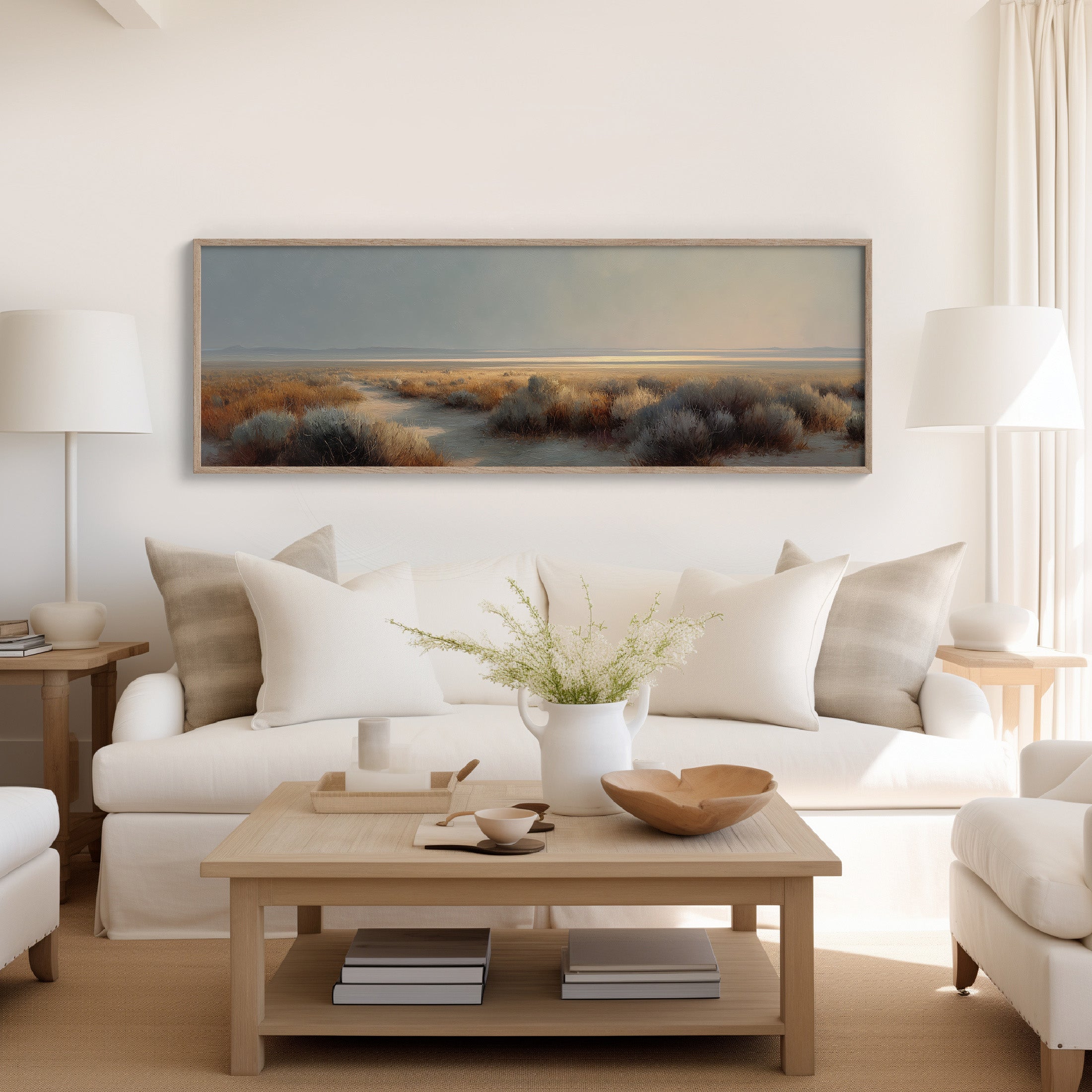 Soft Light Over the Desert Flats