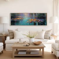 Lily Glow on the Quiet Lagoon