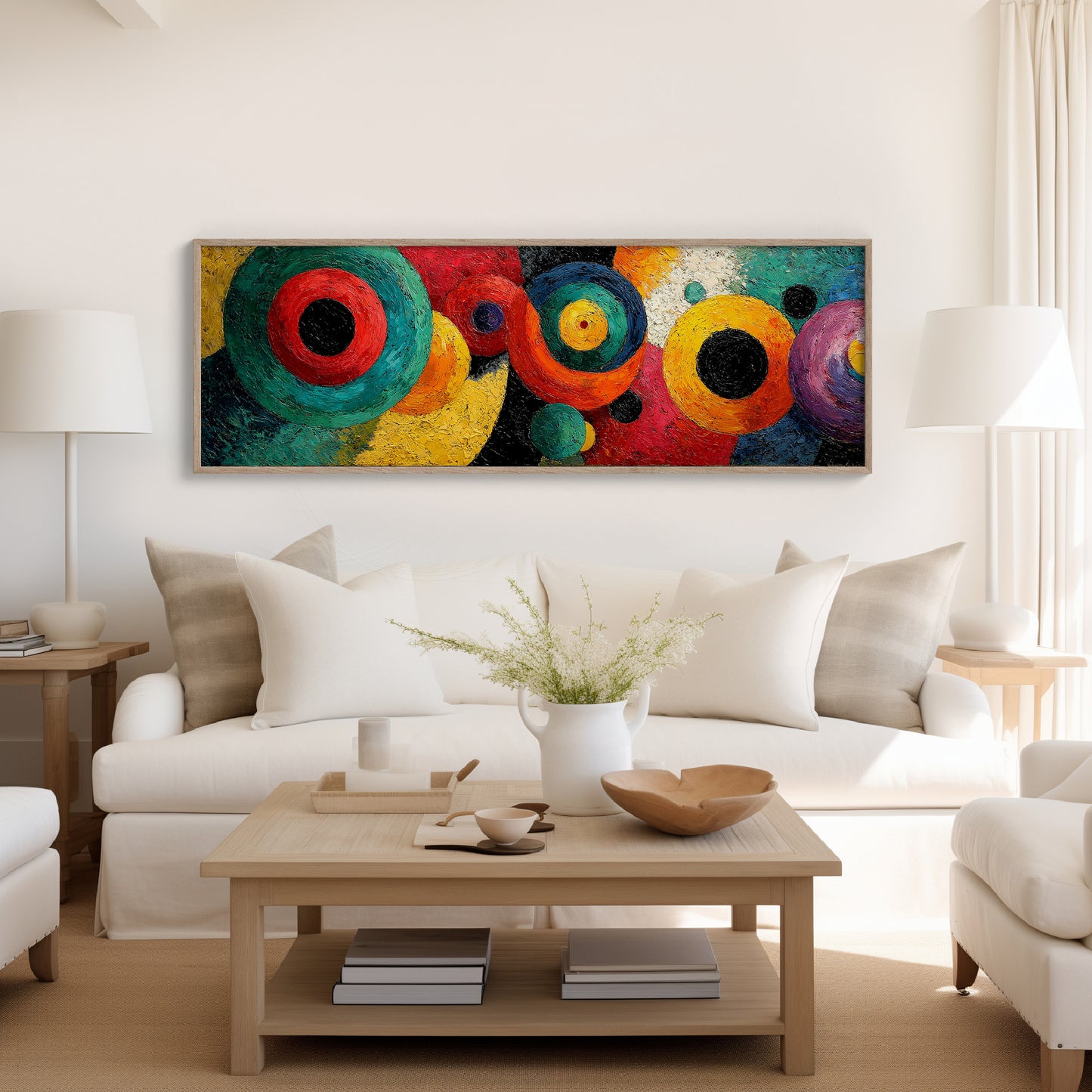 Orbiting Colors in Motion