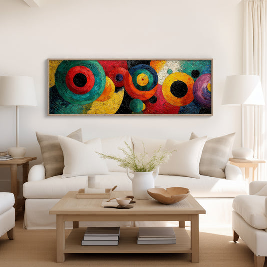 Orbiting Colors in Motion