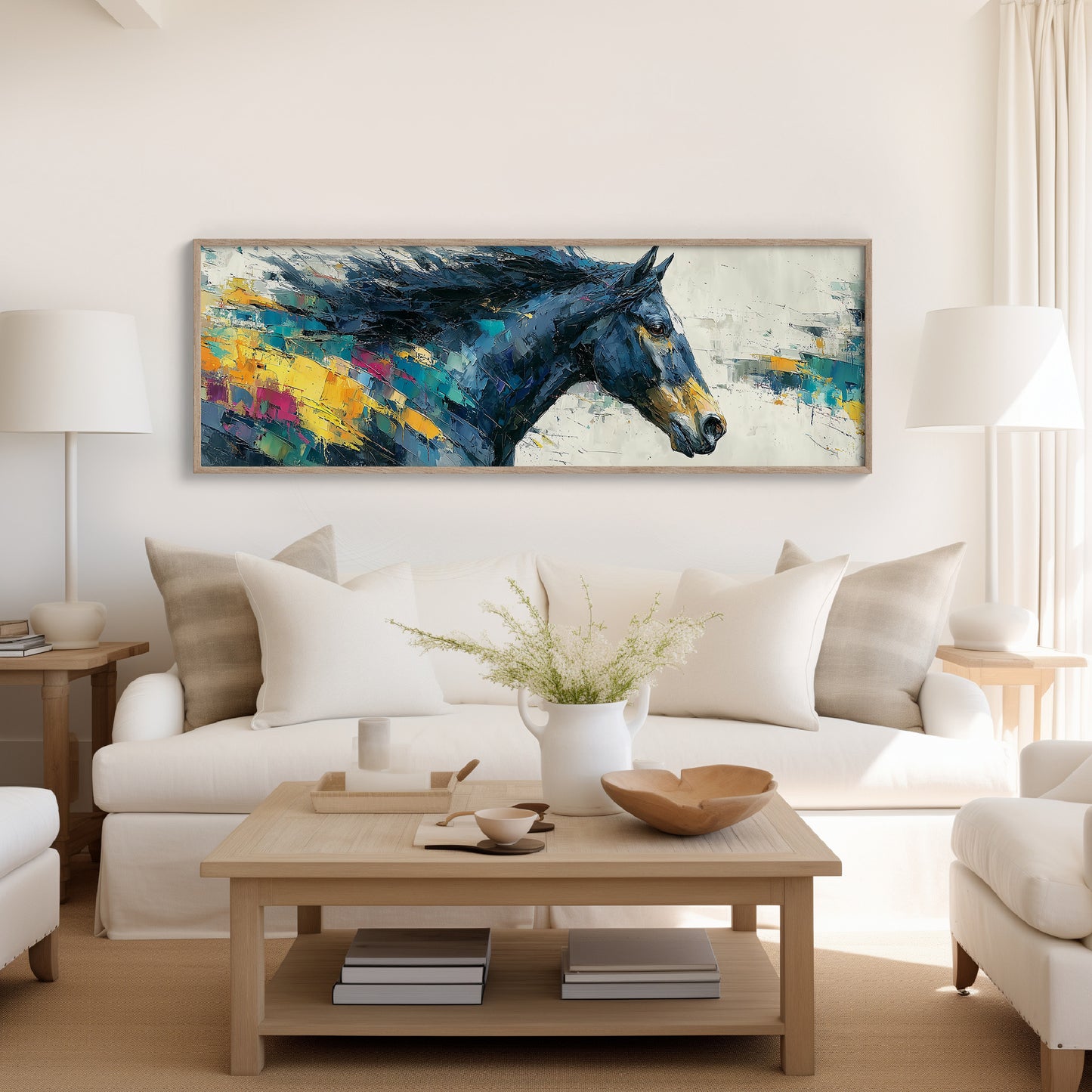 Wild Motion in Painted Color