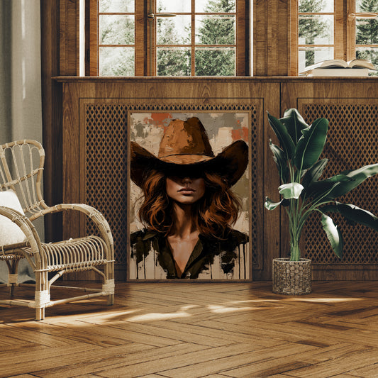 Caramel Brim, Copper Hair, Full Shadow