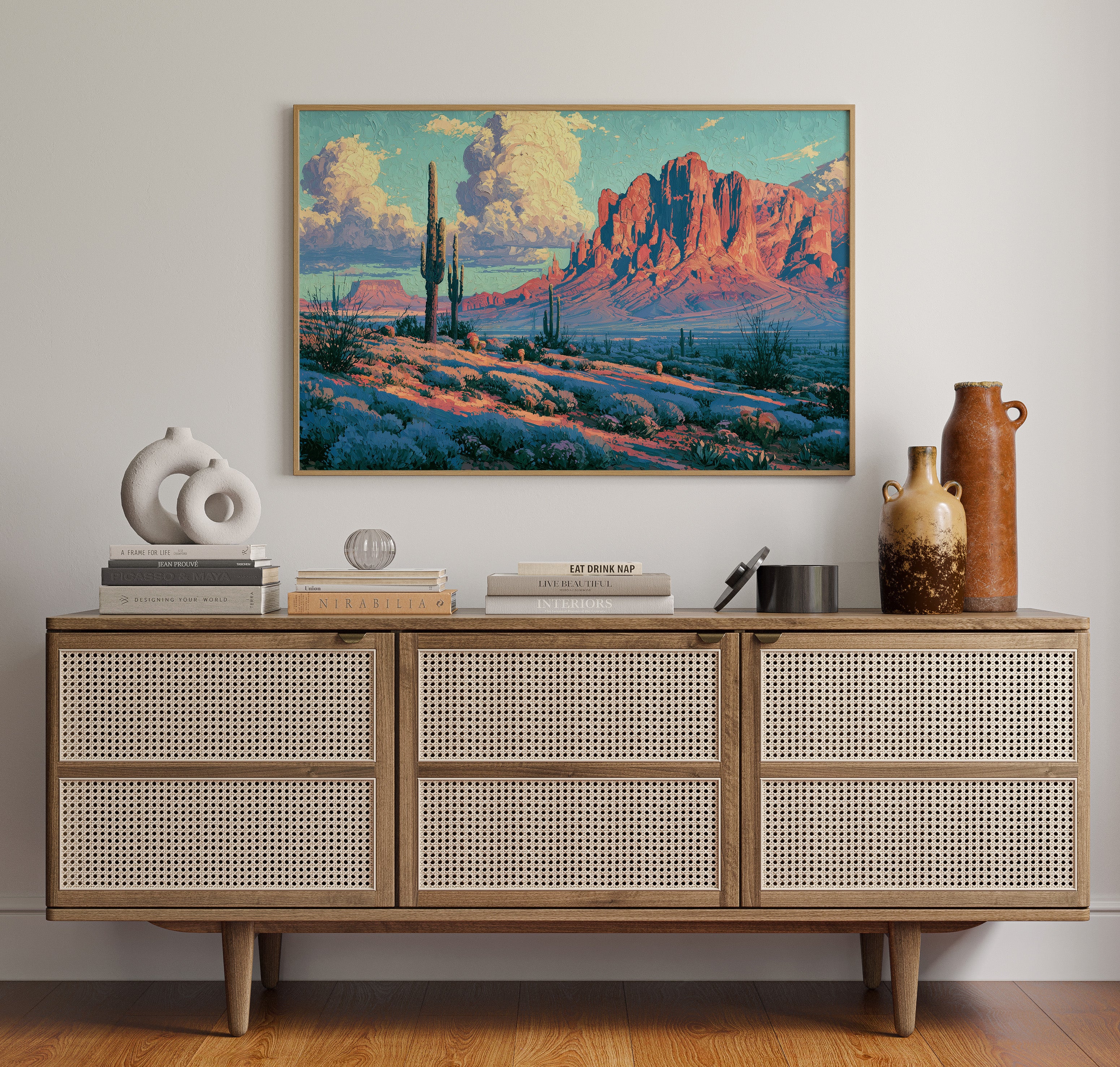 Superstition Mountain at First Light