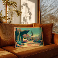 Canyon View, Mid-Century Patio