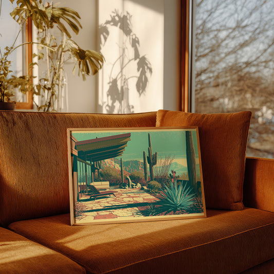 Agave Terrace, Desert Mornings