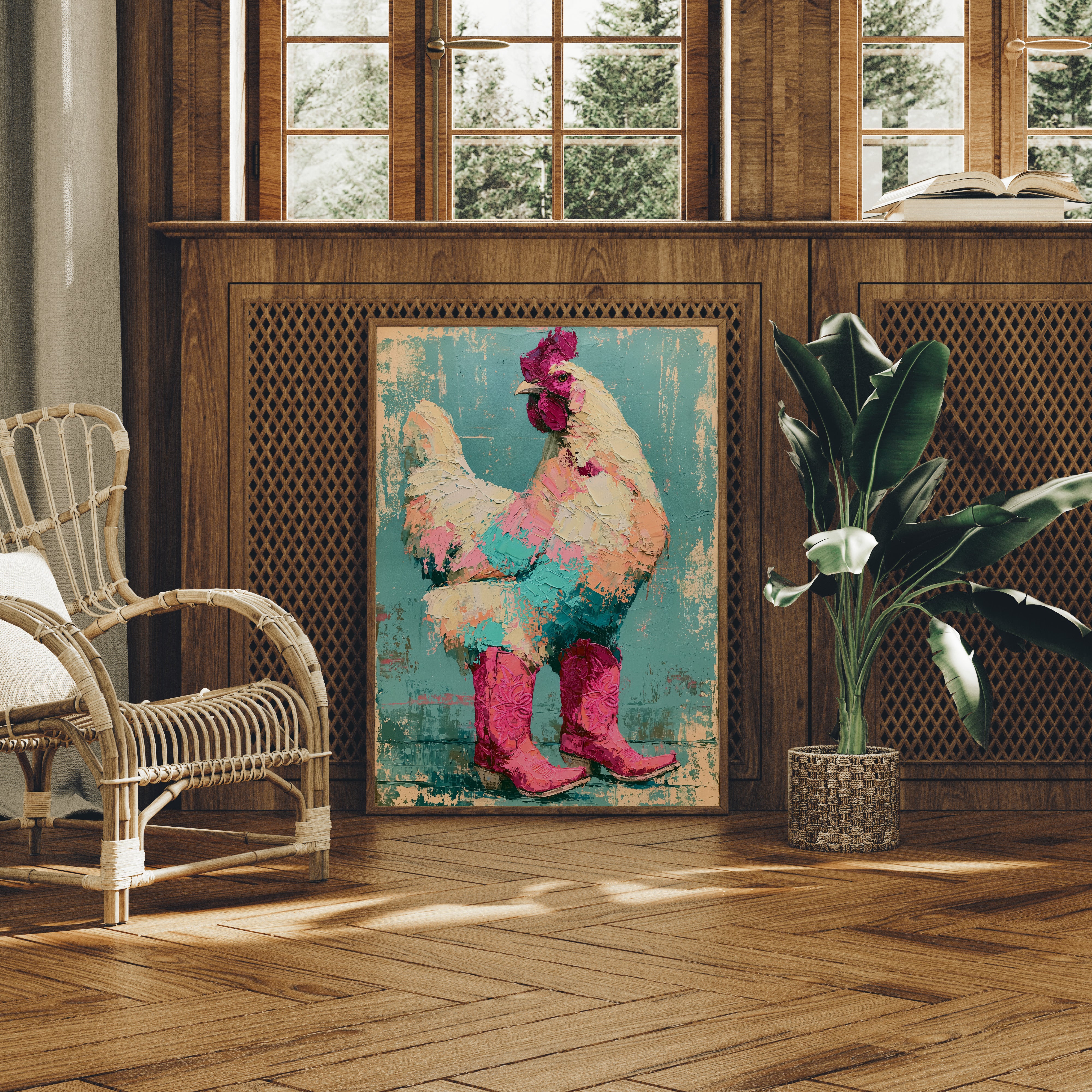 Booted Up: The Rooster's Rodeo Strut