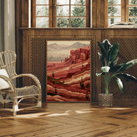 Canyon in Marquetry