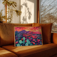 Desert Bloom, Magenta Mountains