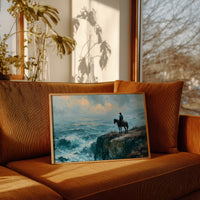 Cliffside Cowgirl at Sea's Edge