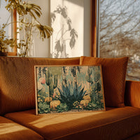 Rustic Cactus Garden Panels