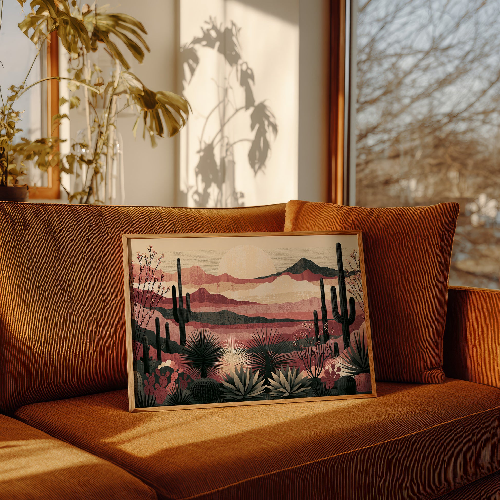 Rose Dusk Desert Bloom