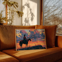Rider on the Rimrock, Sundown