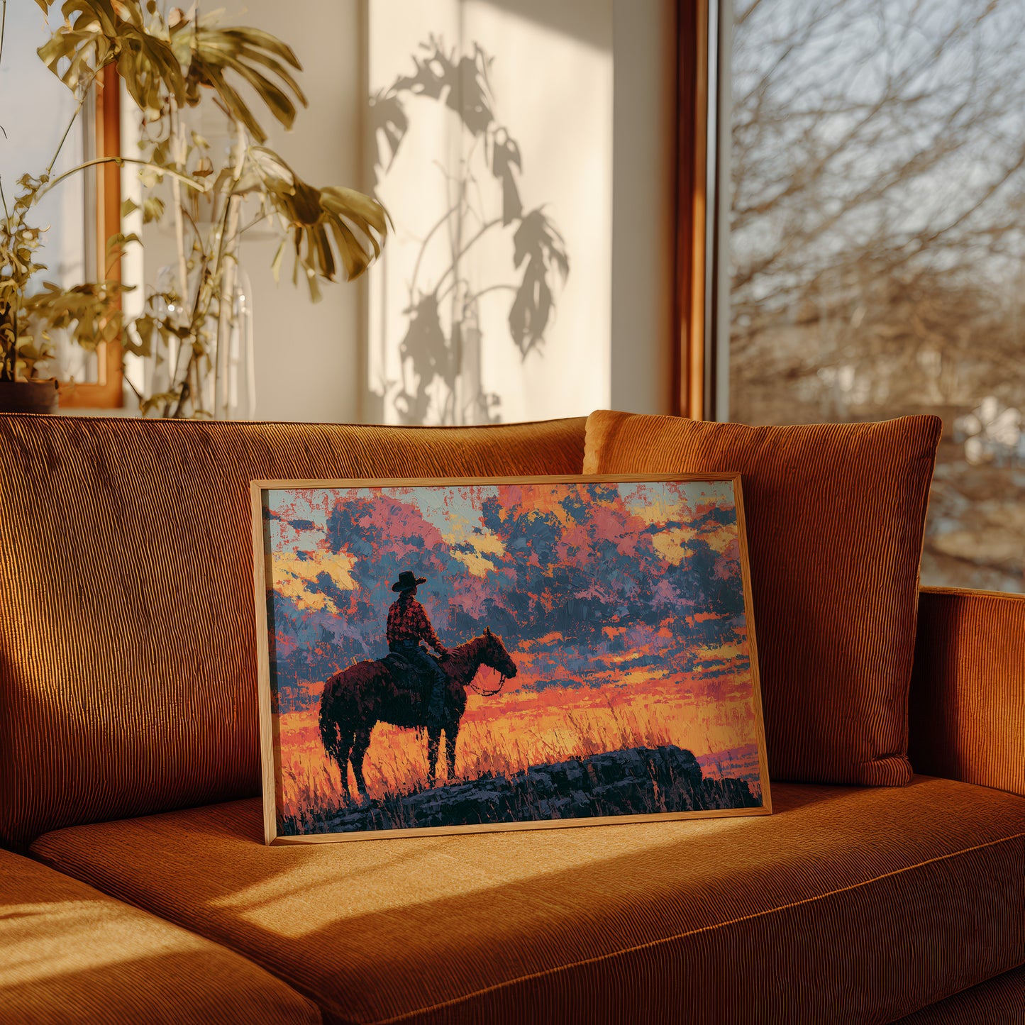 Rider on the Rimrock, Sundown