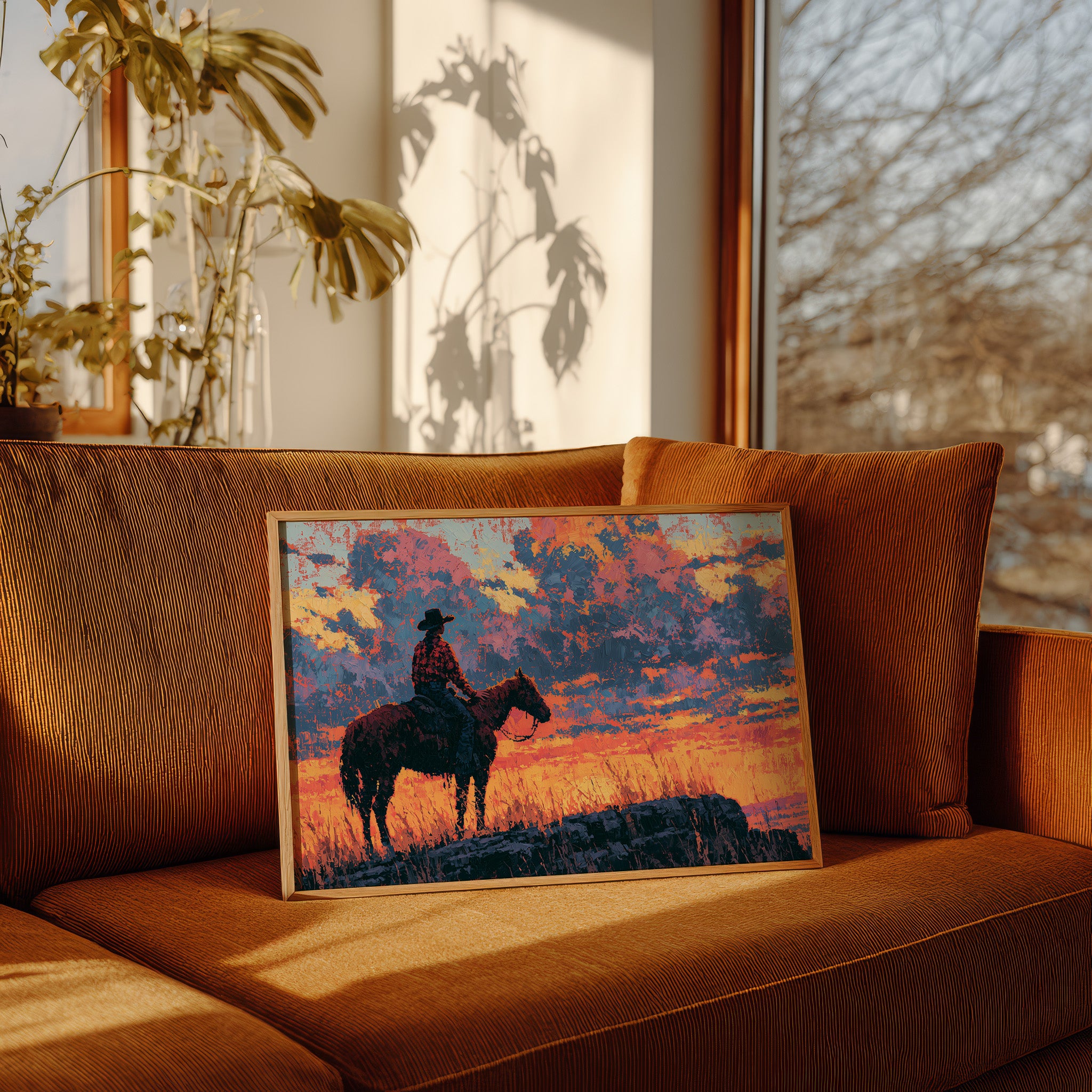 Rider on the Rimrock, Sundown