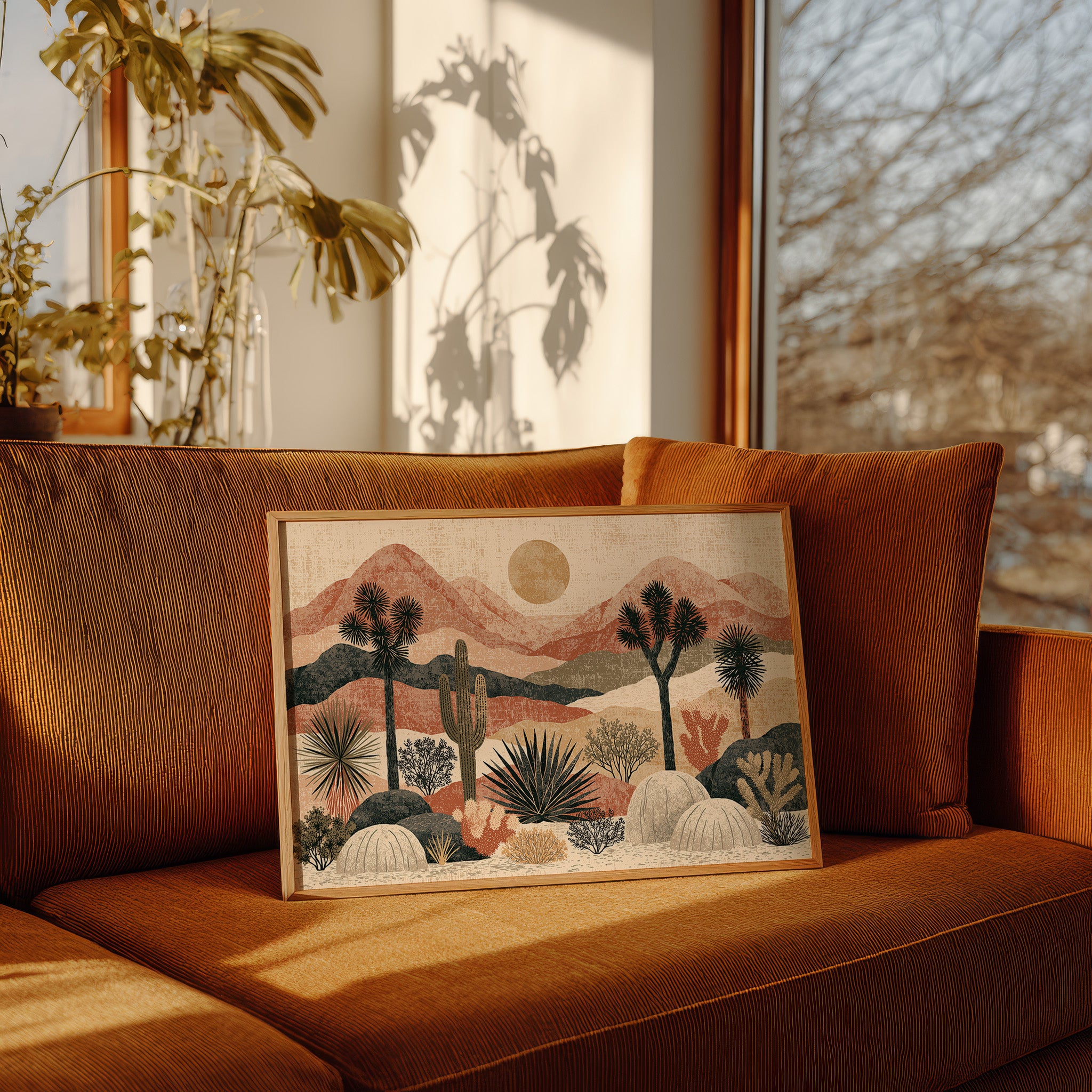 Botanical Ridgeline, Desert Sun