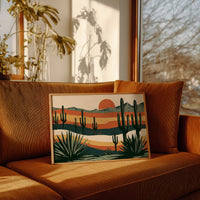 Striped Sunset Cactus Grove