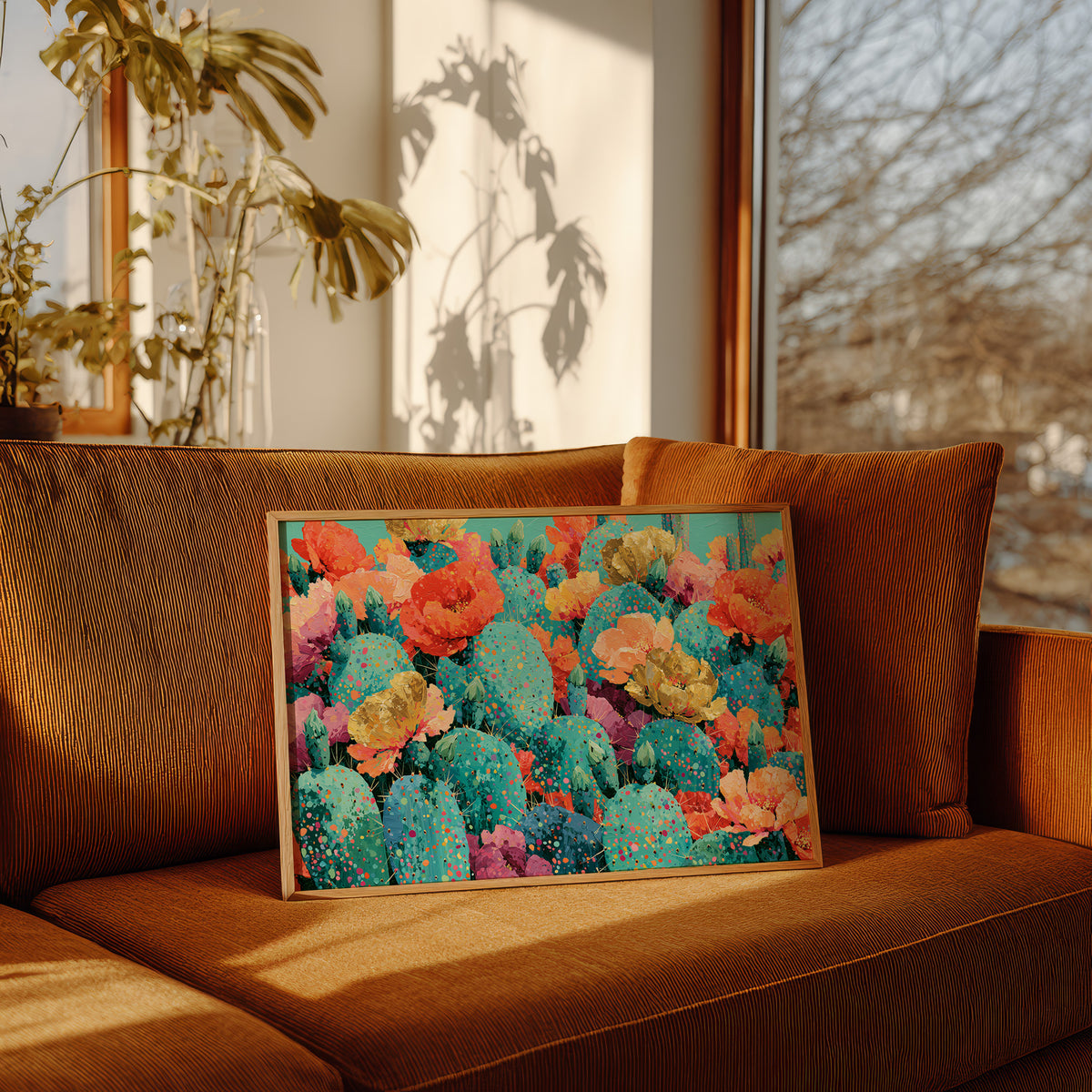 Cactus Bloom Explosion