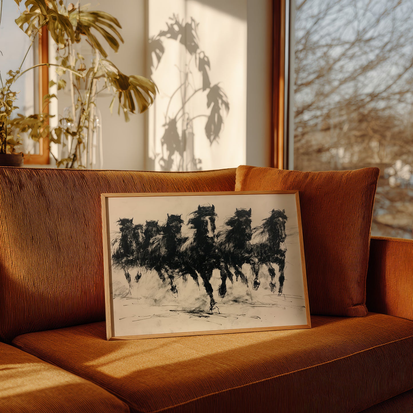 Charcoal Herd on the Run